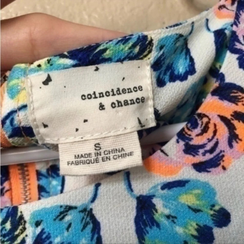 Urban Outfitters Coincidence Floral Dress Size Small - Picture 5 of 5